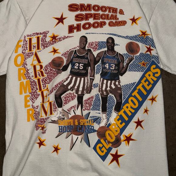 1990s Harlem Globetrotters Hoop Camp Tee - Picture 2 of 6